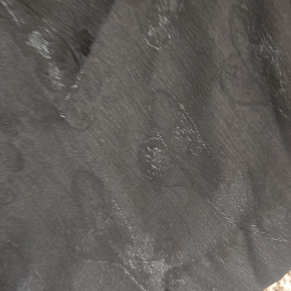 Vintage Elegant Black Long-Sleeve Dress Robe Jacket - Picture 8 of 13